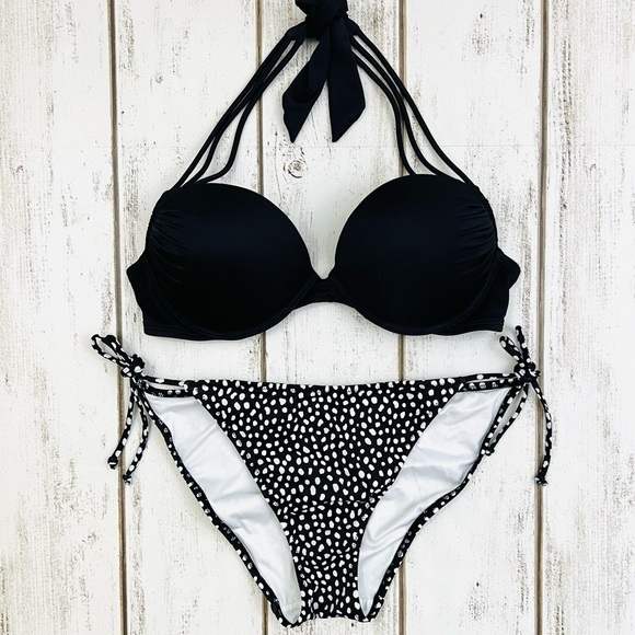 Victoria's Secret Other - 34C/Large Victoria’s Secret Push Up Top Bikini Swim Set